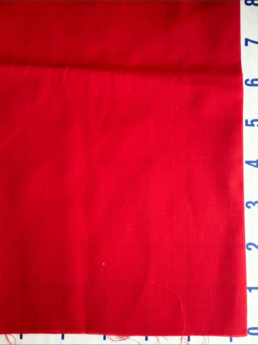 Vintage Feed Sack Style Floral Plaid Fabric + Red Cotton Lot - Picture 5 of 16